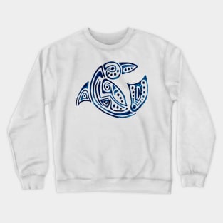 Blue dolphin Crewneck Sweatshirt
